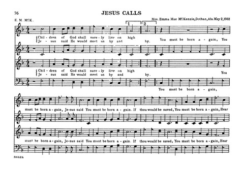 The Colored Sacred Harp page 73