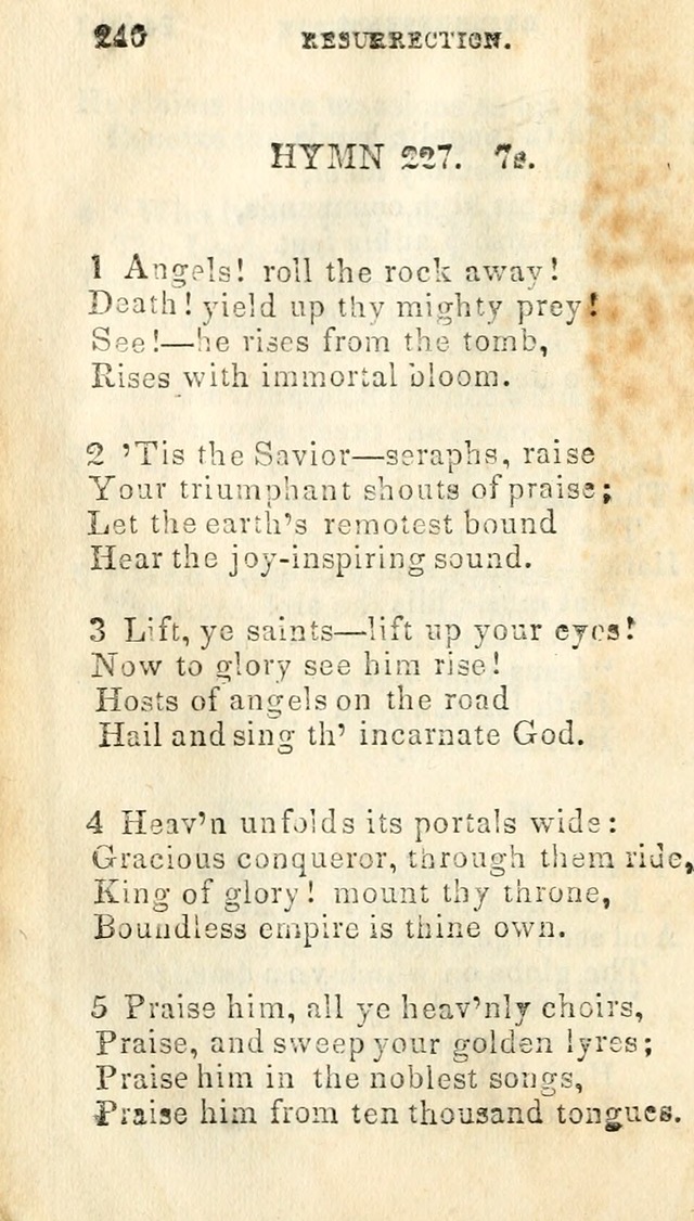 A Collection of Sacred Hymns, for the Church of Jesus Christ of Latter Day Saints page 248