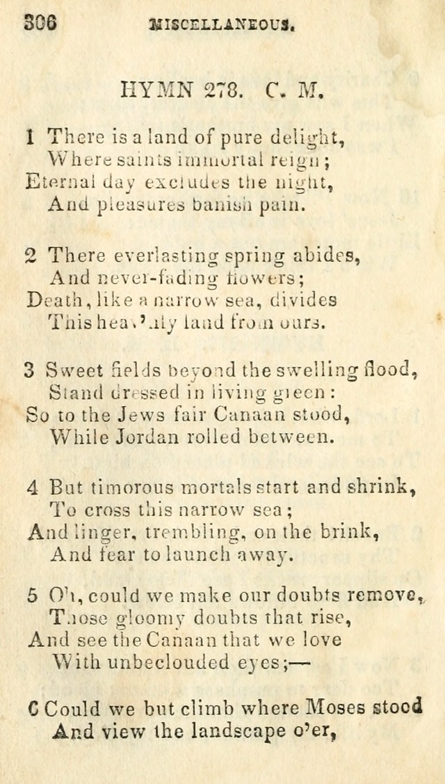 A Collection of Sacred Hymns, for the Church of Jesus Christ of Latter Day Saints page 308