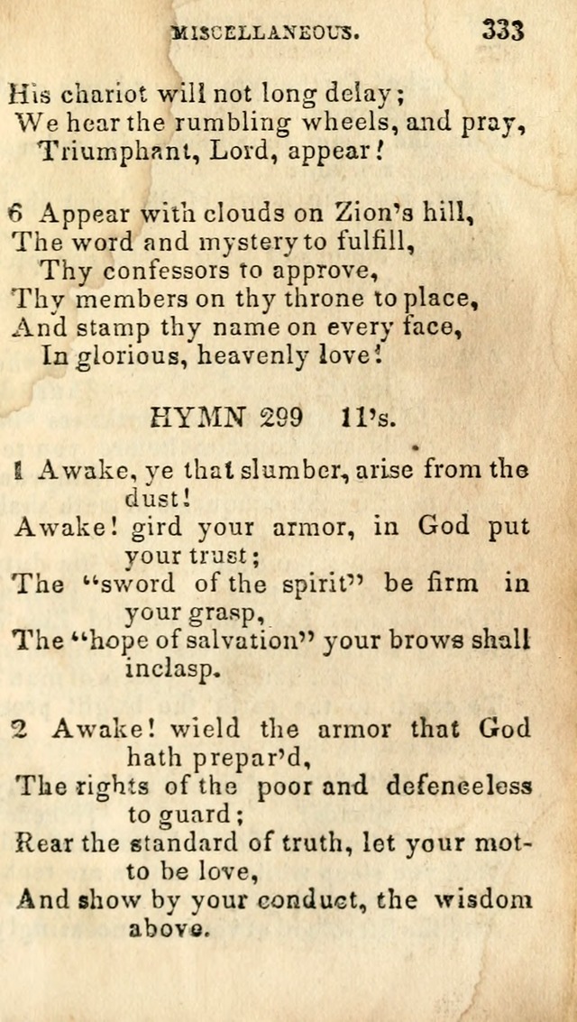A Collection of Sacred Hymns, for the Church of Jesus Christ of Latter Day Saints page 335