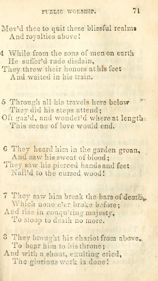 A Collection of Sacred Hymns, for the Church of Jesus Christ of Latter Day Saints page 73
