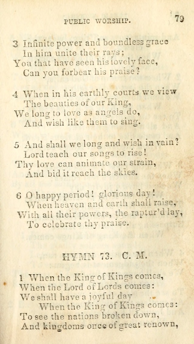 A Collection of Sacred Hymns, for the Church of Jesus Christ of Latter Day Saints page 81