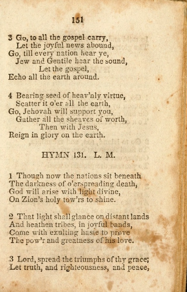 A Collection of Sacred Hymns for the Church of Jesus Christ of Latter-Day  Saints page 152