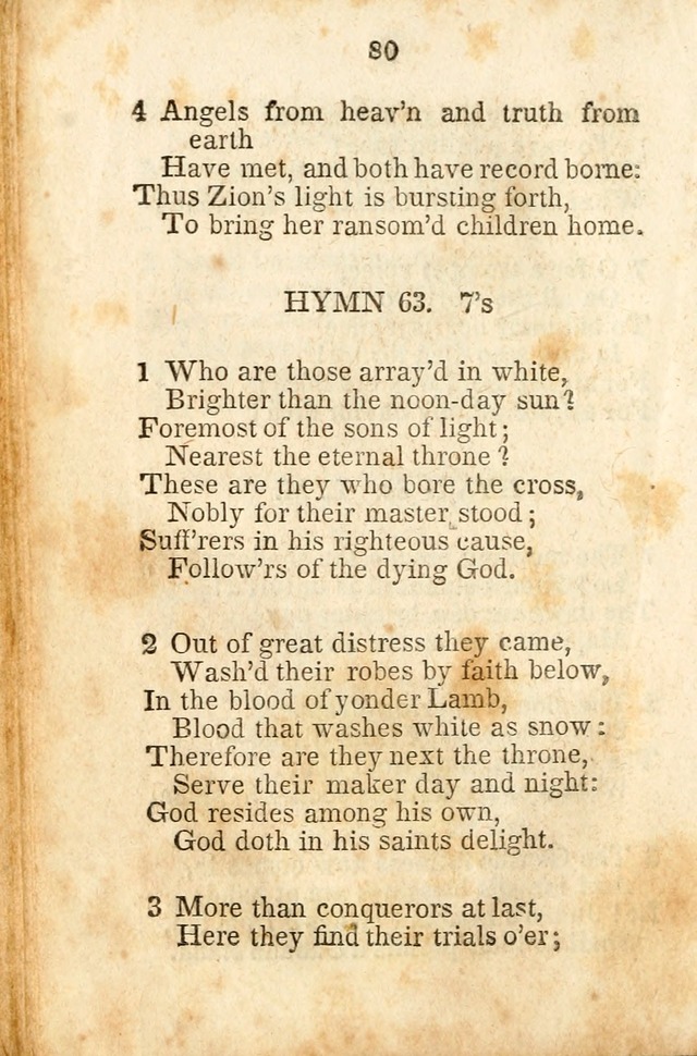 A Collection of Sacred Hymns for the Church of Jesus Christ of Latter-Day  Saints page 81