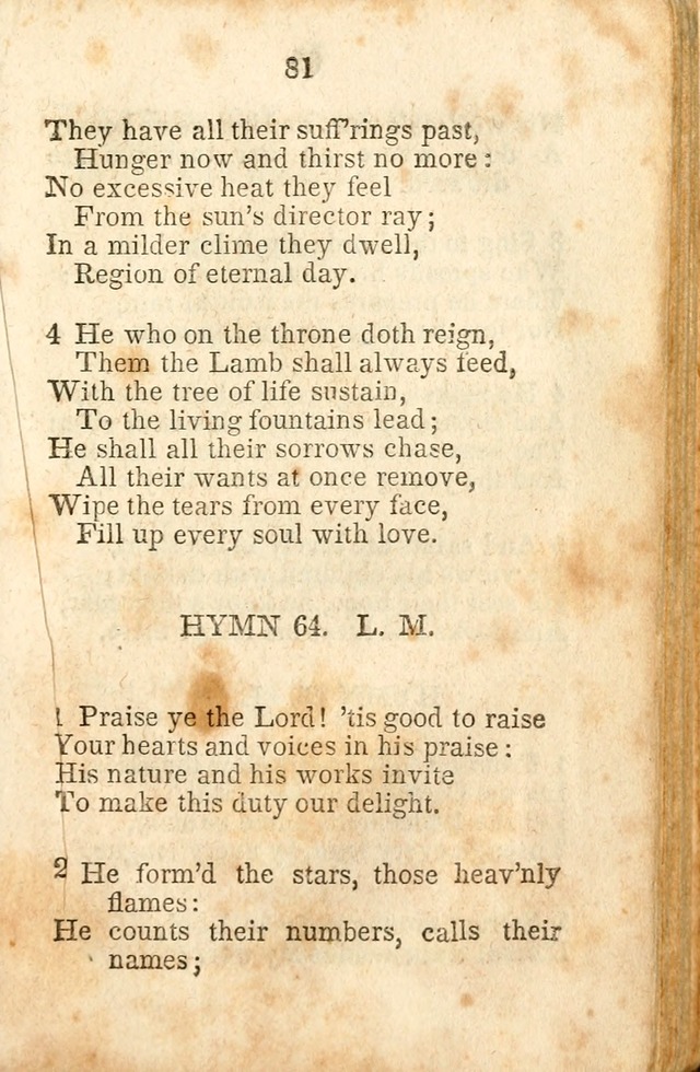 A Collection of Sacred Hymns for the Church of Jesus Christ of Latter-Day  Saints page 82