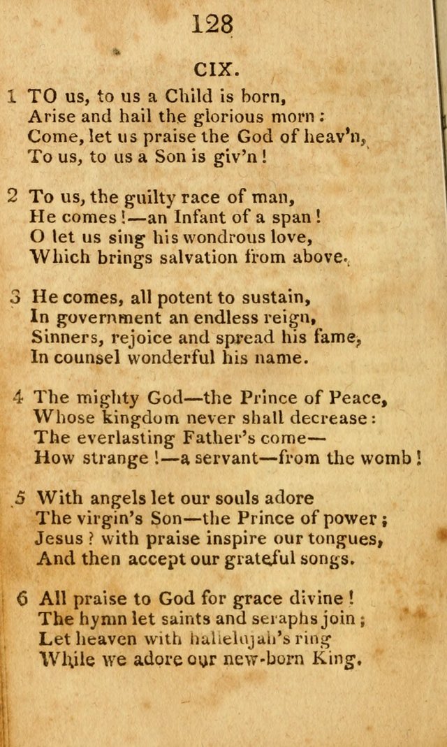 A Choice Selection of Hymns and Spiritual Songs: designed for the use of  the pious page 130