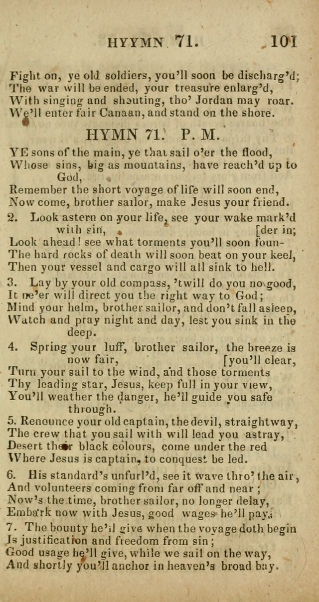 A Choice Selection of Hymns and Spiritual Songs, Designed to Aid in the Devotions of Prayer, Conference, and Camp-Meetings page 112