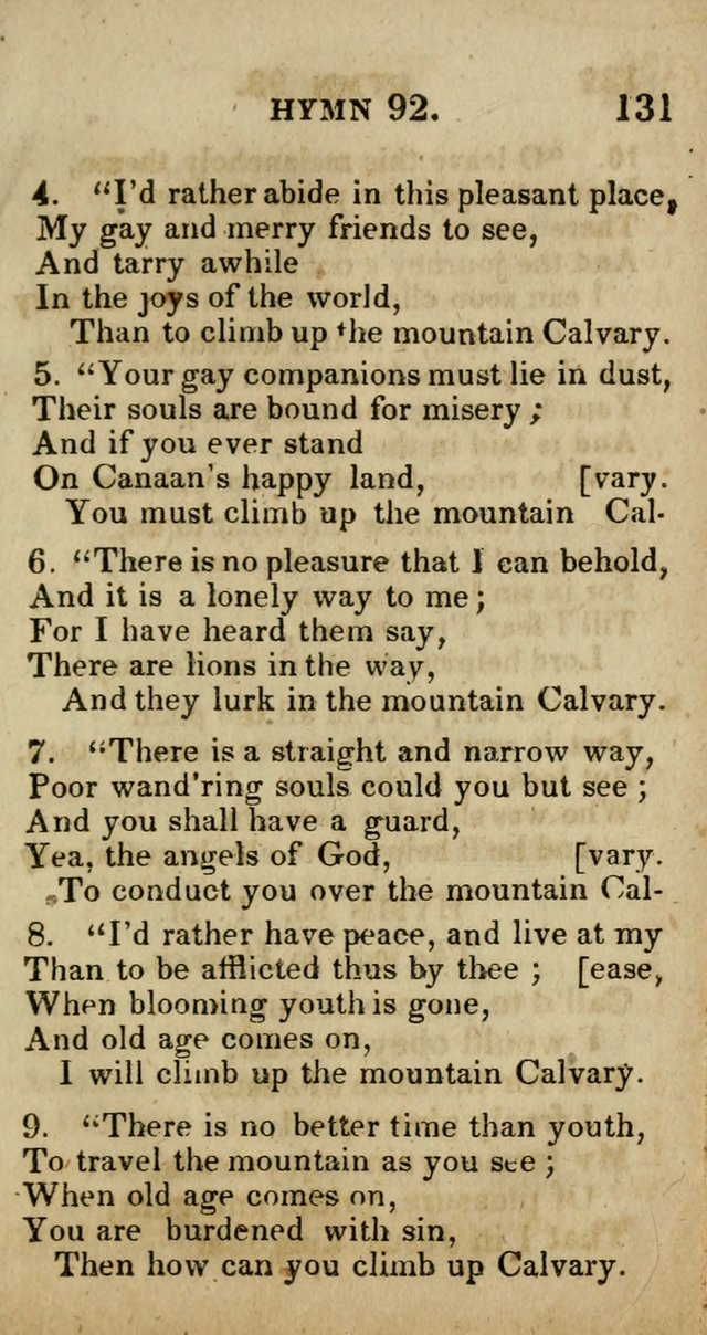 A Choice Selection of Hymns and Spiritual Songs, Designed to Aid in the Devotions of Prayer, Conference, and Camp-Meetings page 142