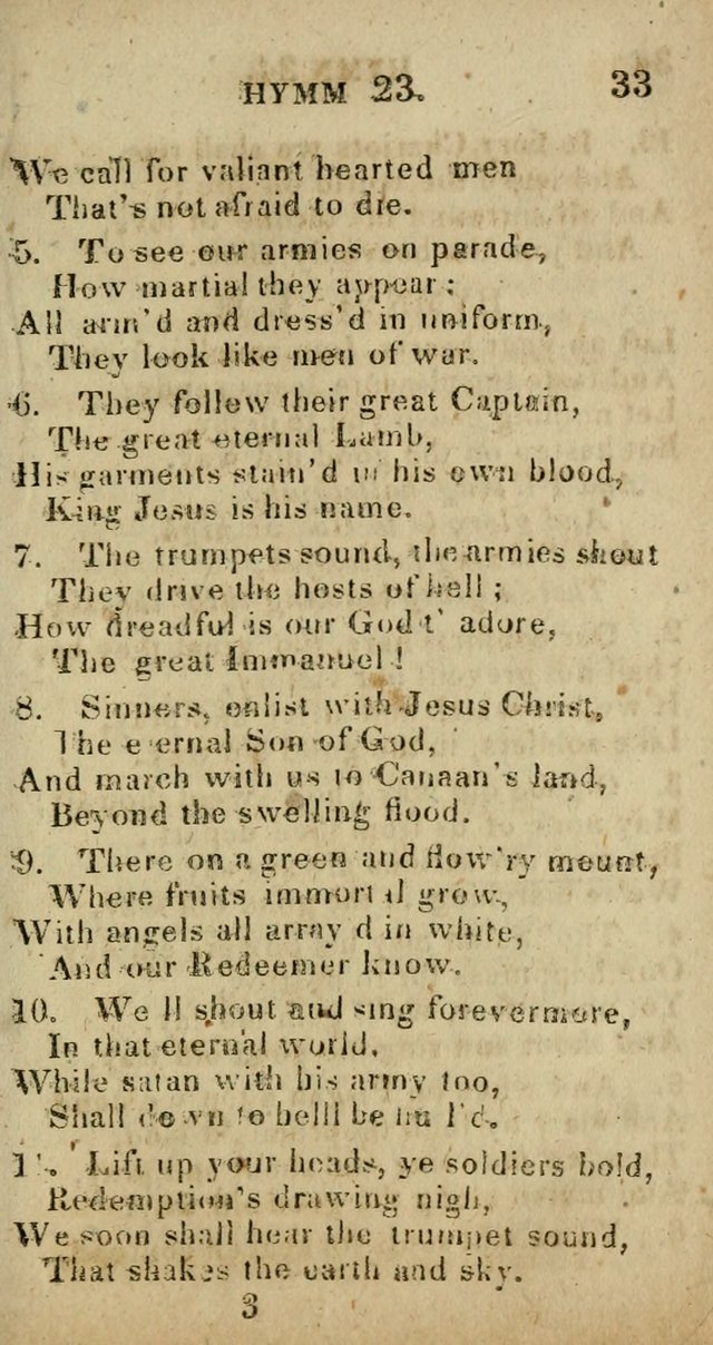 A Choice Selection of Hymns and Spiritual Songs, Designed to Aid in the Devotions of Prayer, Conference, and Camp-Meetings page 40