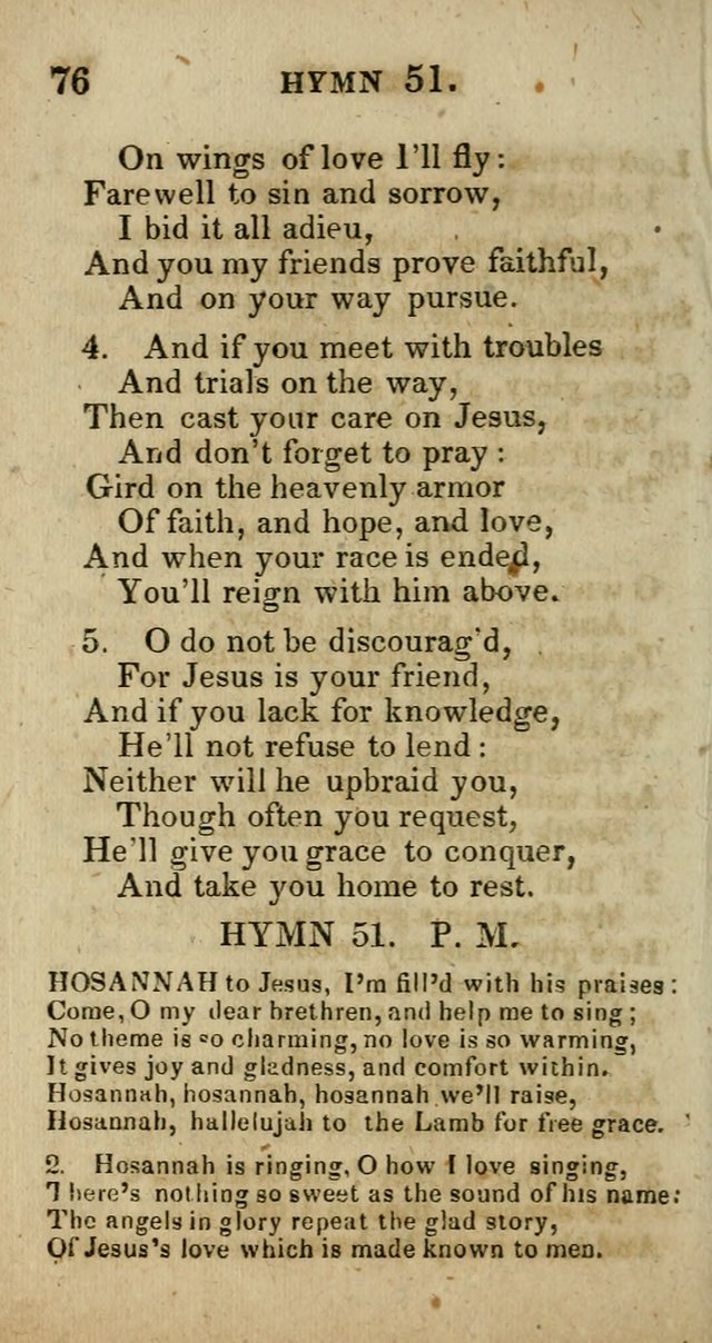 A Choice Selection of Hymns and Spiritual Songs, Designed to Aid in the Devotions of Prayer, Conference, and Camp-Meetings page 85