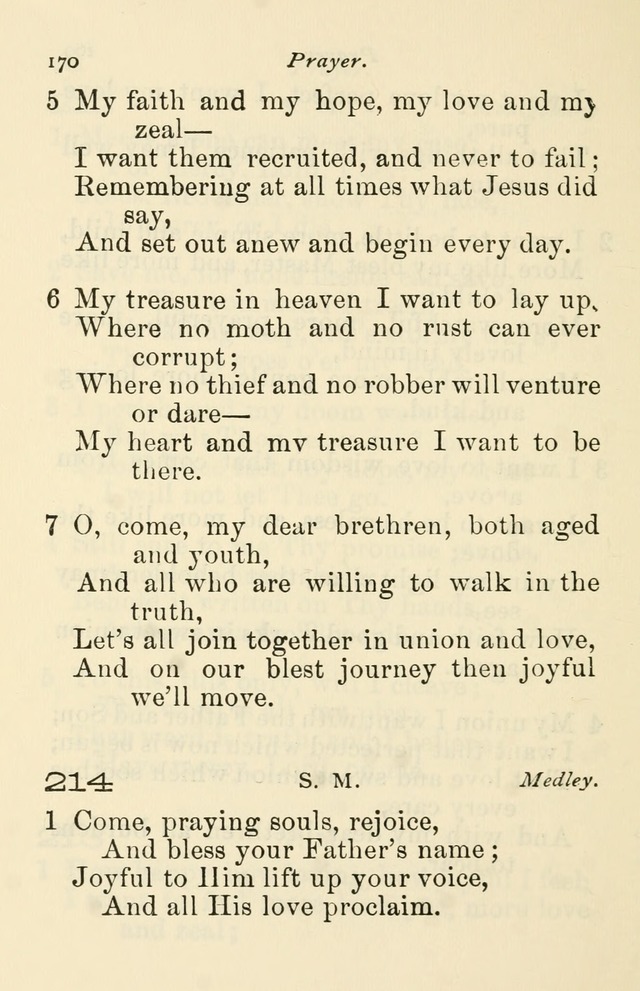 A Choice Selection of Hymns and Spiritual Songs for the use of the Baptist Church and all lovers of song page 173