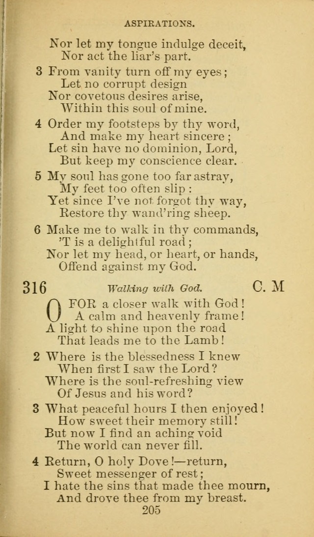 A Collection of Spiritual Hymns: adapted to the Various Kinds of Christian Worship, and especially designed for the use of the Brethren in Christ. 2nd ed. page 207