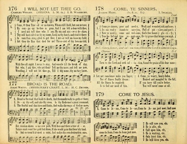 Christ in Song: for all religious services nearly one thousand best gospel hymns, new and old with responsive scripture readings (Rev. and Enl.) page 112