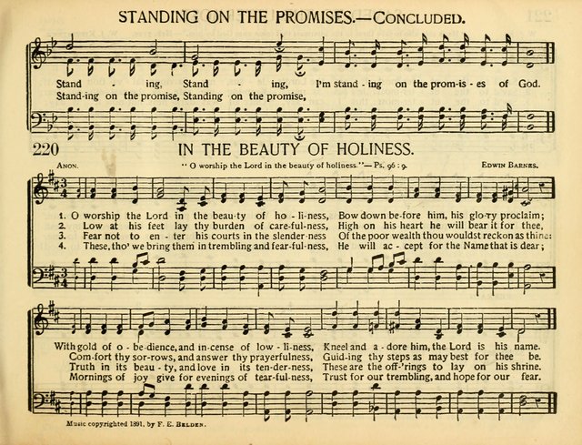 Christ in Song: for all religious services nearly one thousand best gospel hymns, new and old with responsive scripture readings (Rev. and Enl.) page 147