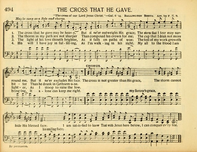 Christ in Song: for all religious services nearly one thousand best gospel hymns, new and old with responsive scripture readings (Rev. and Enl.) page 286