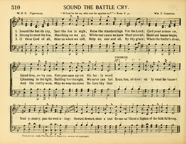 Christ in Song: for all religious services nearly one thousand best gospel hymns, new and old with responsive scripture readings (Rev. and Enl.) page 302