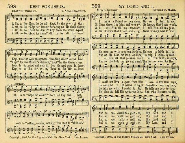 Christ in Song: for all religious services nearly one thousand best gospel hymns, new and old with responsive scripture readings (Rev. and Enl.) page 386