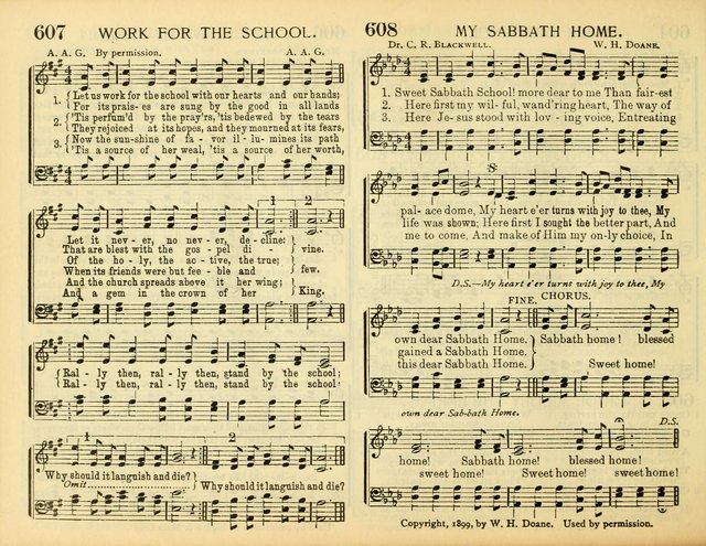 Christ in Song: for all religious services nearly one thousand best gospel hymns, new and old with responsive scripture readings (Rev. and Enl.) page 390