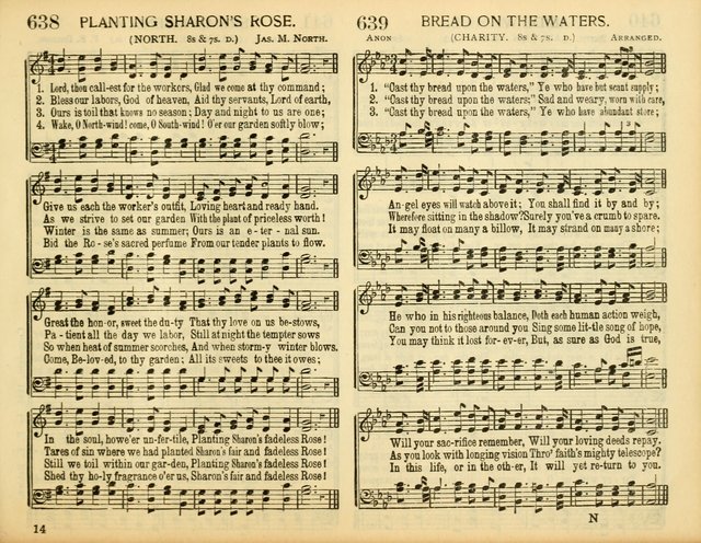 Christ in Song: for all religious services nearly one thousand best gospel hymns, new and old with responsive scripture readings (Rev. and Enl.) page 405