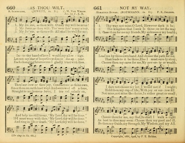 Christ in Song: for all religious services nearly one thousand best gospel hymns, new and old with responsive scripture readings (Rev. and Enl.) page 416