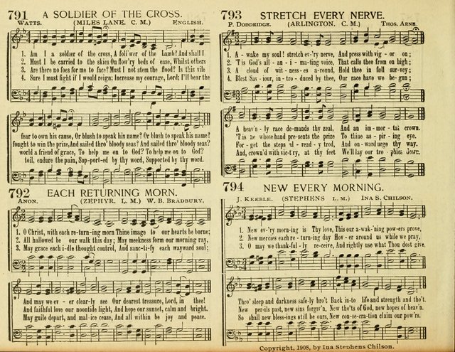 Christ in Song: for all religious services nearly one thousand best gospel hymns, new and old with responsive scripture readings (Rev. and Enl.) page 458