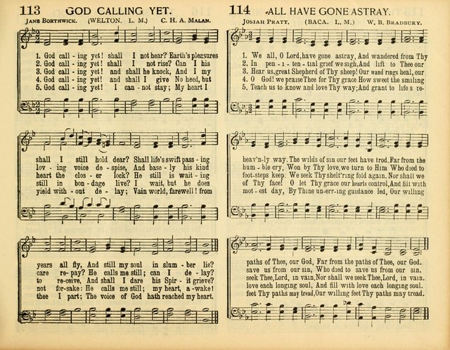 Christ in Song: for all religious services nearly one thousand best gospel hymns, new and old with responsive scripture readings (Rev. and Enl.) page 91