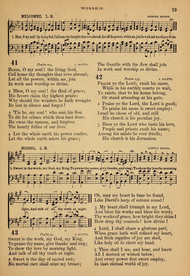 The Calvary Selection of Spiritual Songs: with music for use in social meetings. page 19