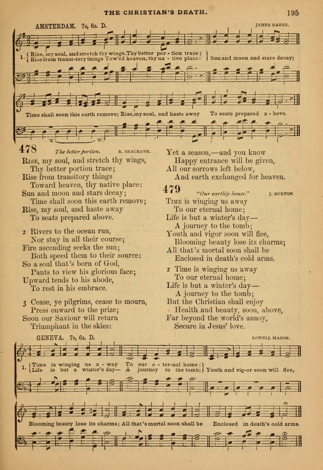 The Calvary Selection of Spiritual Songs: with music for use in social meetings. page 195