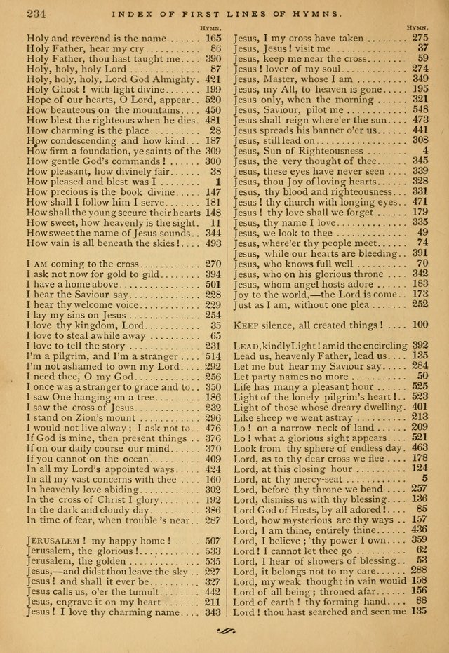 The Calvary Selection of Spiritual Songs: with music for use in social meetings. page 234