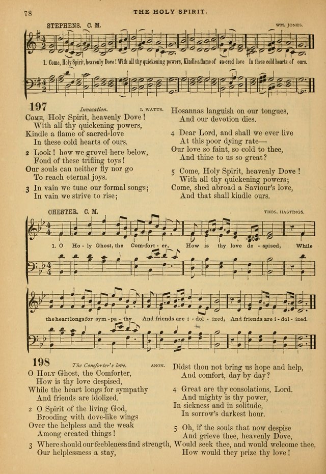 The Calvary Selection of Spiritual Songs: with music for use in social meetings. page 78