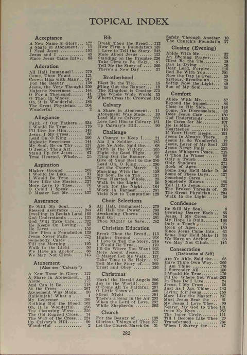 Christian Service Songs page 280