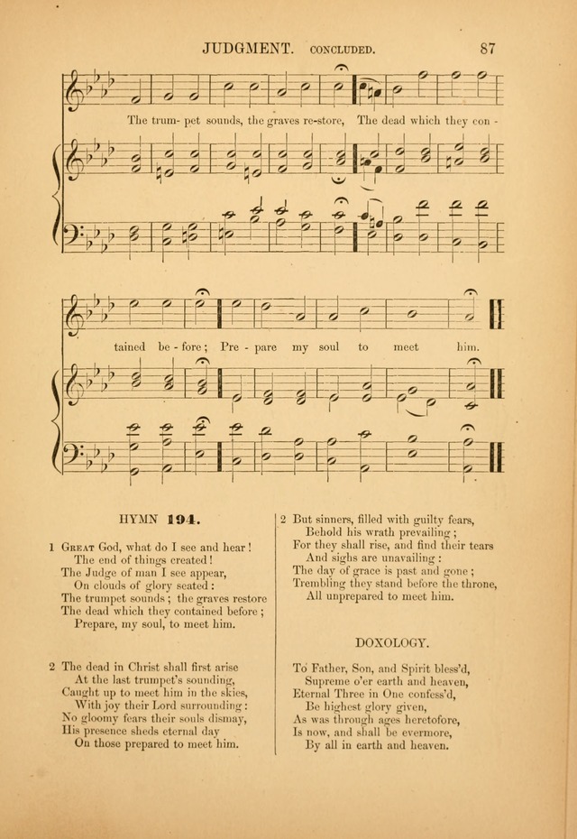 A Collection of Sacred Song: being an eclectic compilation for the use of churches, families and schools... (2nd ed.) page 94