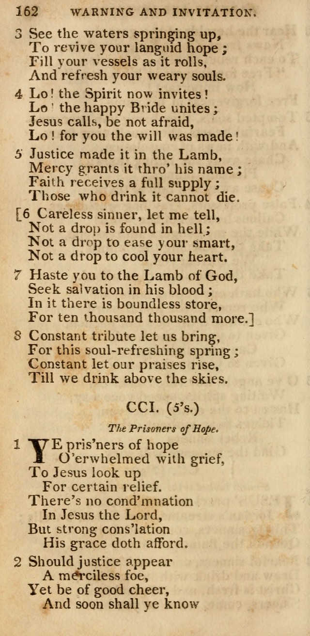 The Cluster of Spiritual Songs, Divine Hymns and Sacred Poems: being chiefly a collection (3rd ed. rev.) page 162