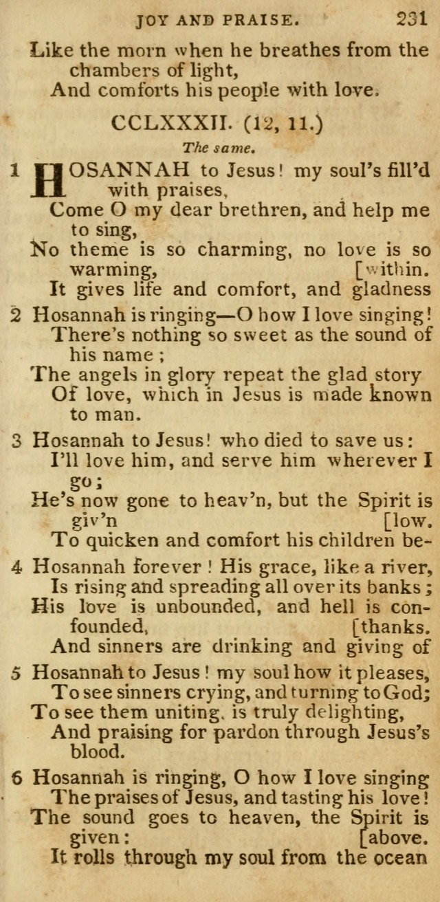 The Cluster of Spiritual Songs, Divine Hymns and Sacred Poems: being chiefly a collection (3rd ed. rev.) page 231