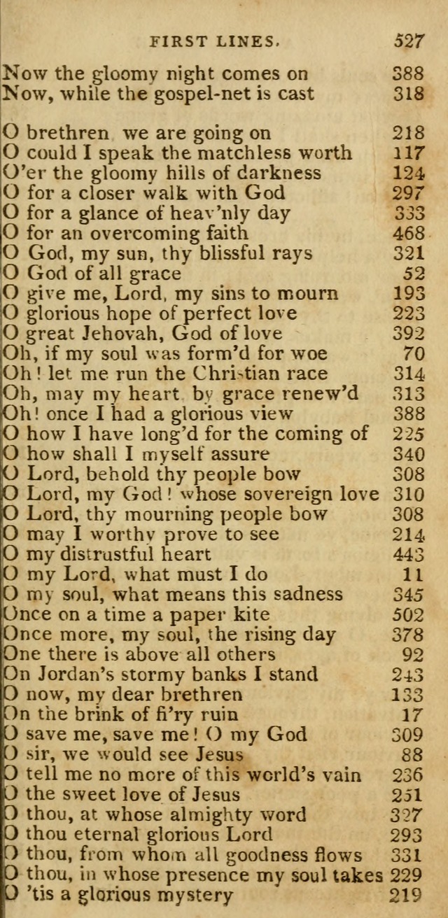 The Cluster of Spiritual Songs, Divine Hymns and Sacred Poems: being chiefly a collection (3rd ed. rev.) page 527