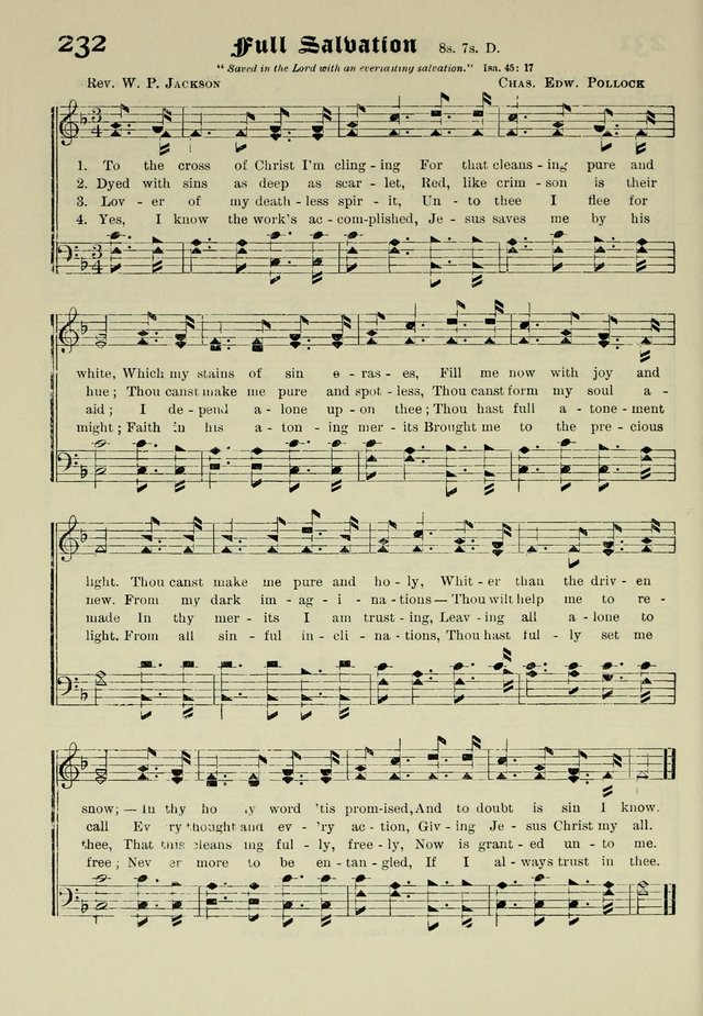 Church and Sunday School Hymnal with Supplement: a Collection of Hymns and Sacred Songs ... [with Deutscher Anhang] page 166