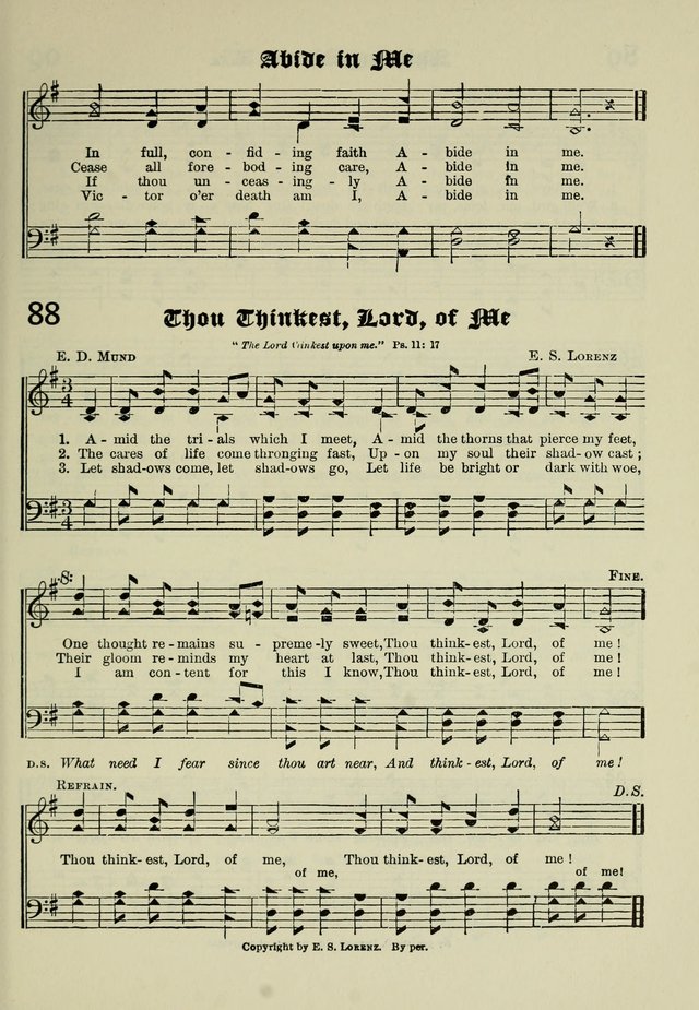 Church and Sunday School Hymnal with Supplement: a Collection of Hymns and Sacred Songs ... [with Deutscher Anhang] page 51
