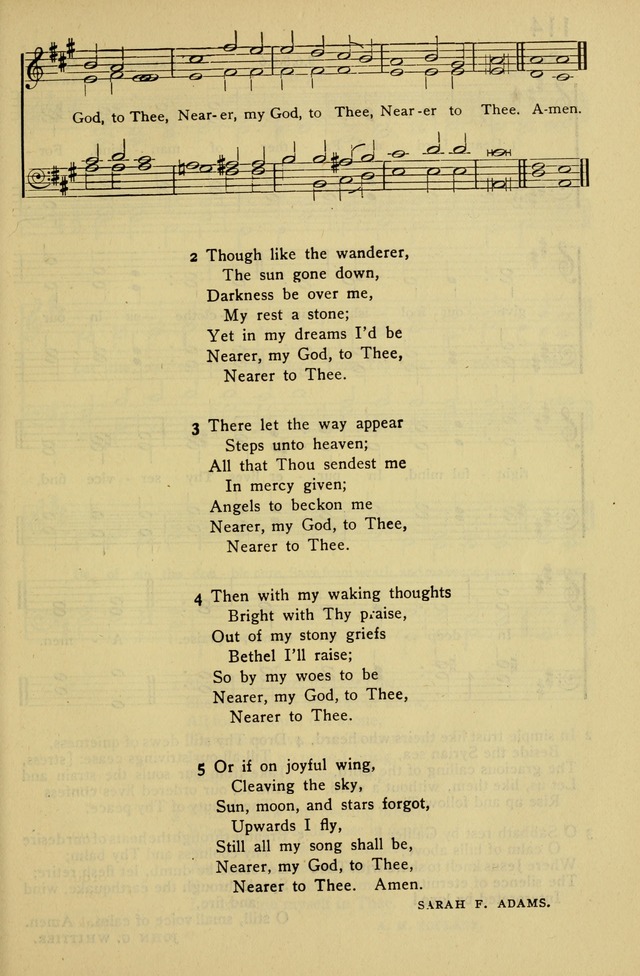 Columbia University Hymnal page 121
