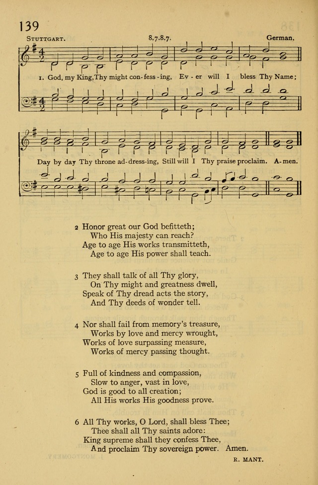 Columbia University Hymnal page 150