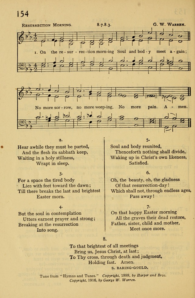 Columbia University Hymnal page 164