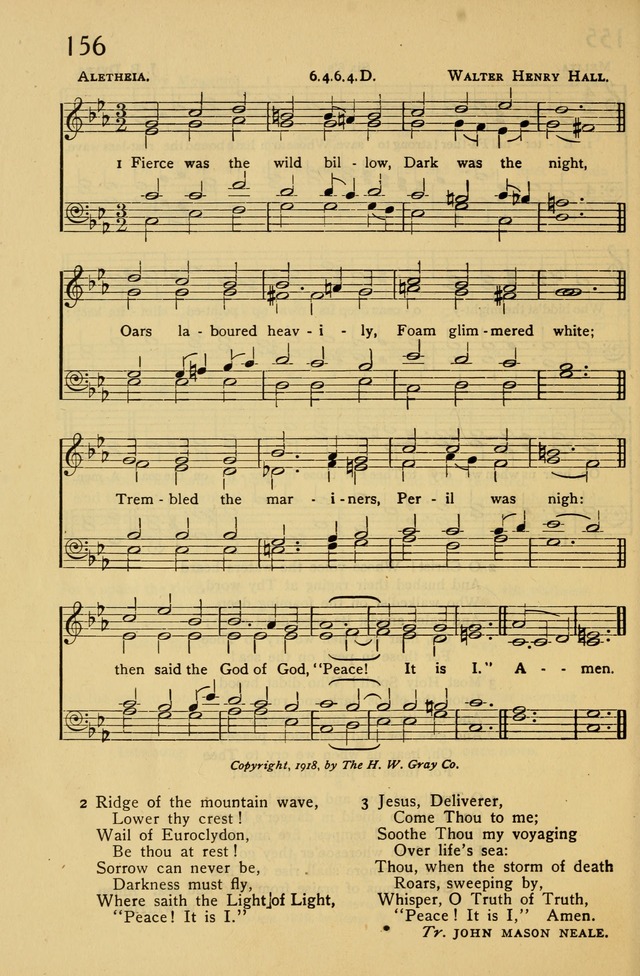 Columbia University Hymnal page 166