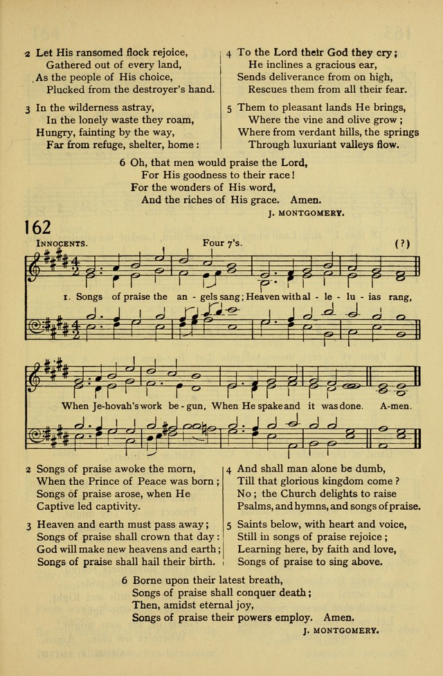 Columbia University Hymnal page 171