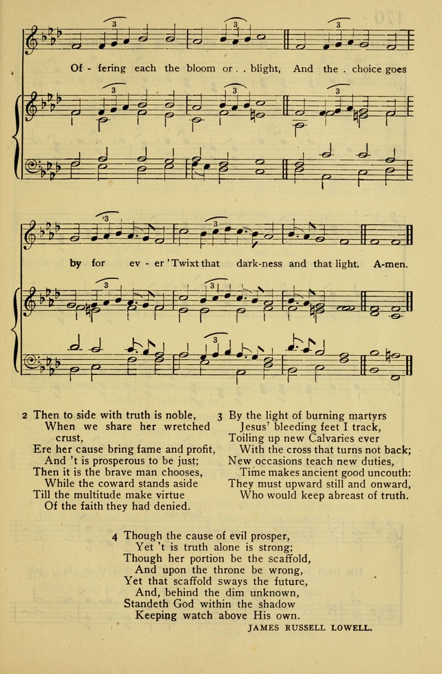 Columbia University Hymnal page 179