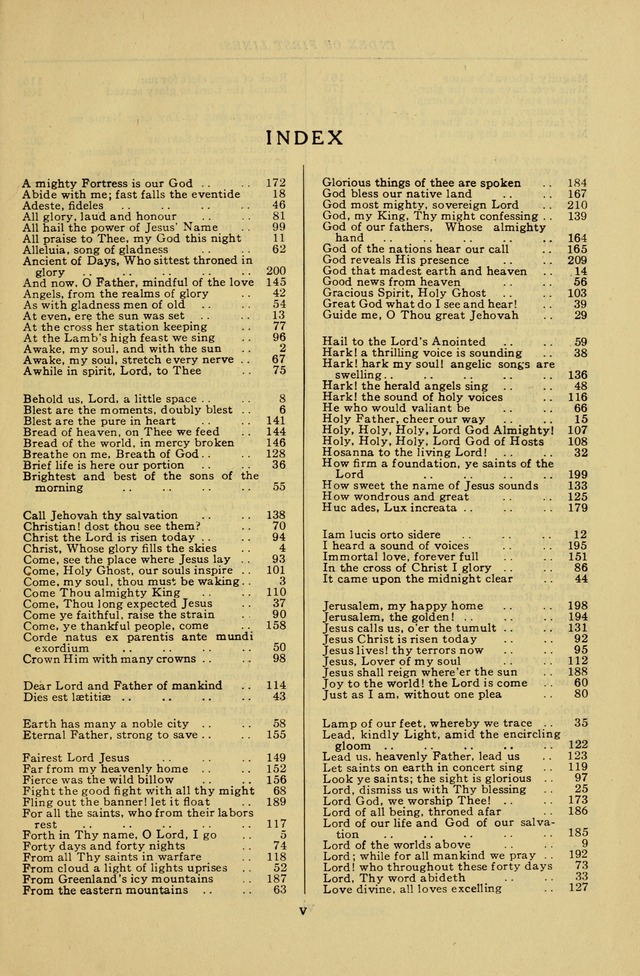 Columbia University Hymnal page 3