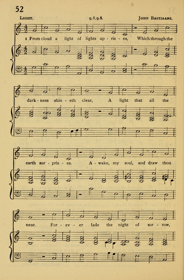 Columbia University Hymnal page 56