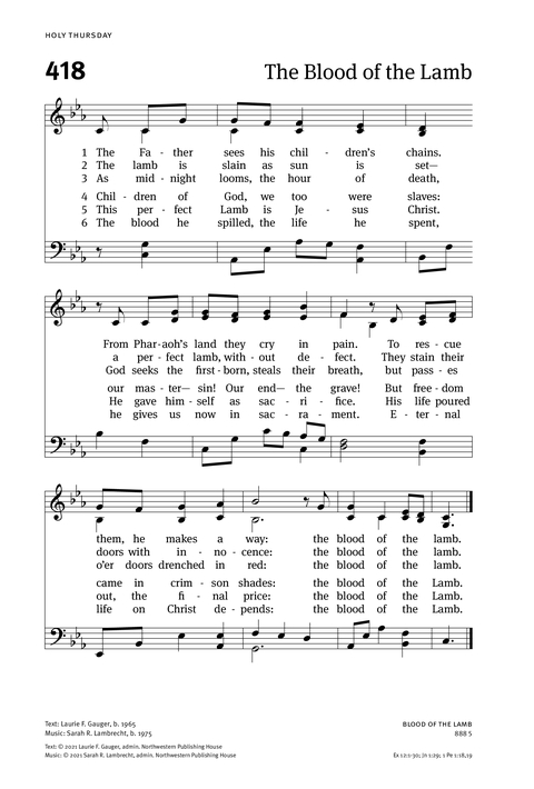 Christian Worship: Hymnal page 380