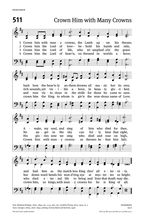 Christian Worship: Hymnal page 488