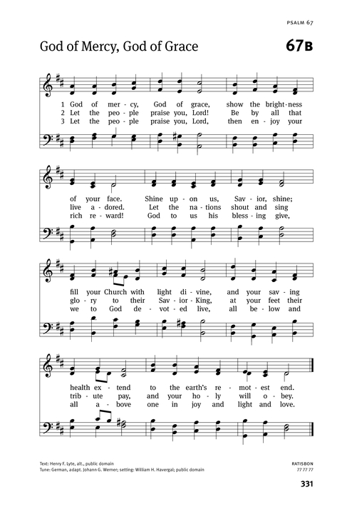 Christian Worship: Psalter page 331