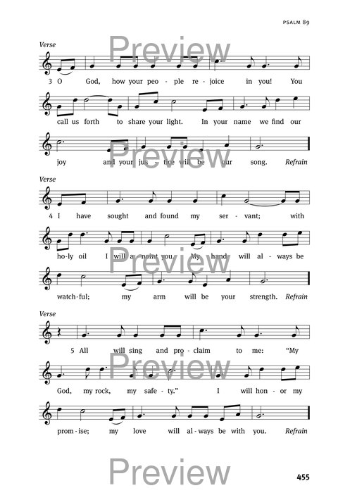 Christian Worship: Psalter page 455