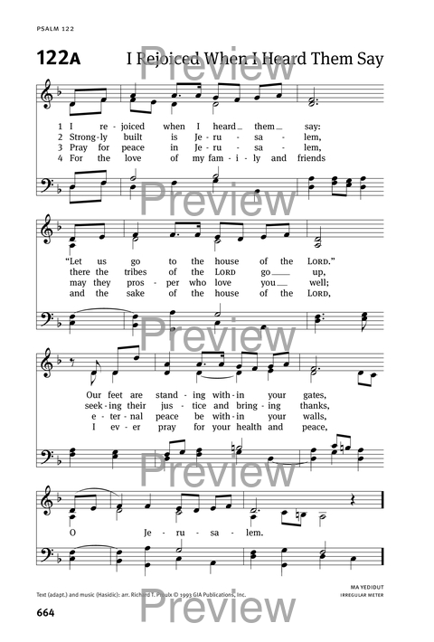 Christian Worship: Psalter page 664